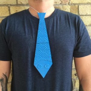 novogodišnji-poklon-3d-štampa-kravata-riba