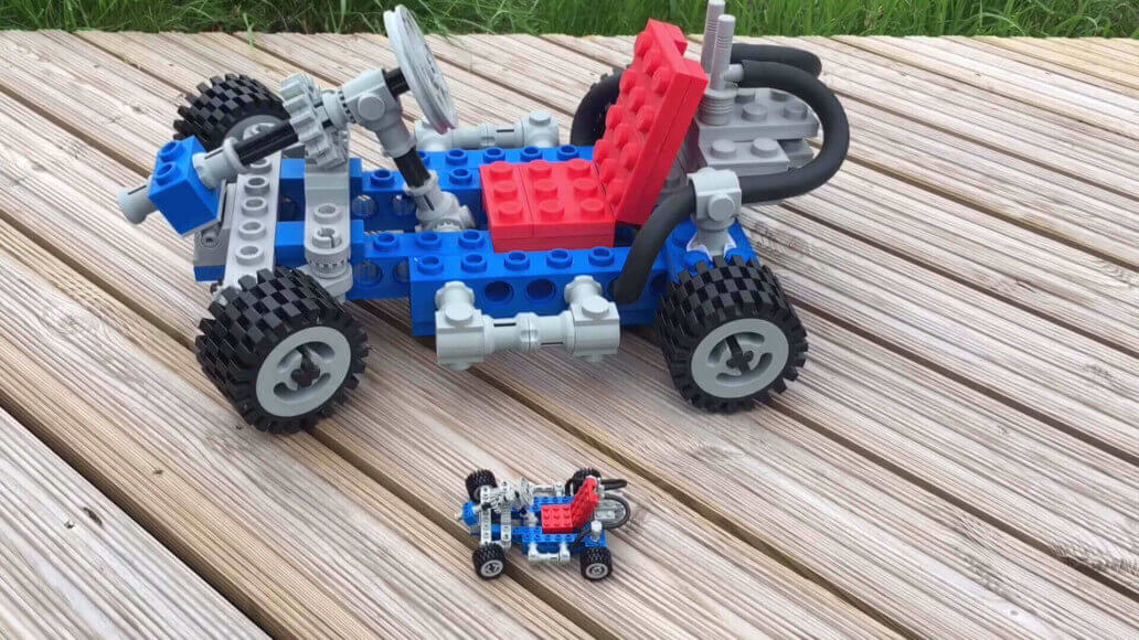 3d štampani Lego Go-Kart